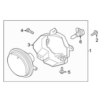 Mazda OE - Front Lamps - Fog Lamps