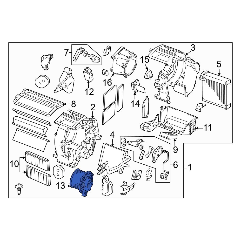 Car & Truck Blower Motors Car & Truck Air Conditioning & Heater Parts