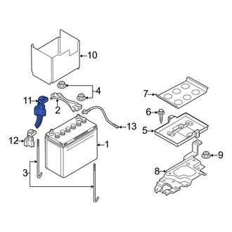 Mazda OE - Battery Cable