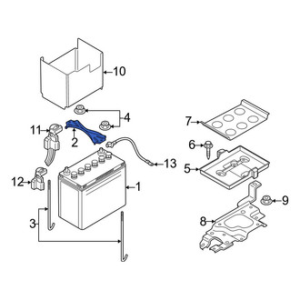 Mazda OE - Battery Hold Down