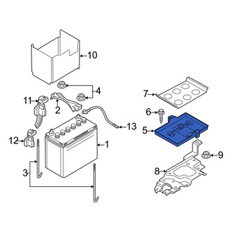 Mazda OE - Battery Tray
