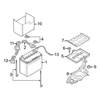 Mazda OE - Electrical - Battery