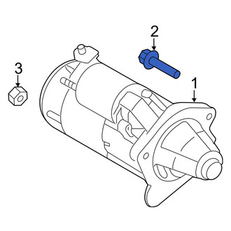 Mazda OE - Starter Bolt