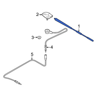 Mazda OE - Radio Antenna Mast
