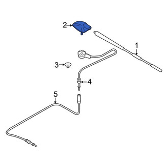 Mazda OE - Radio Antenna Base
