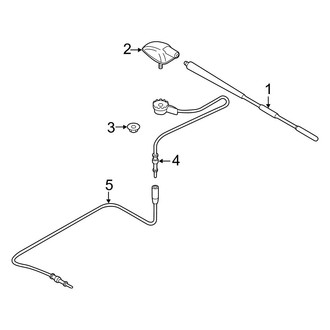 Mazda OE - Electrical - Antenna