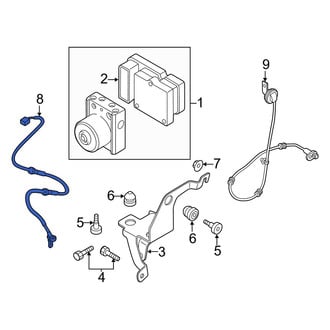 Mazda OE - Front ABS Wheel Speed Sensor