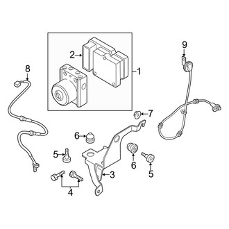 Mazda OE - Electrical - ABS Components