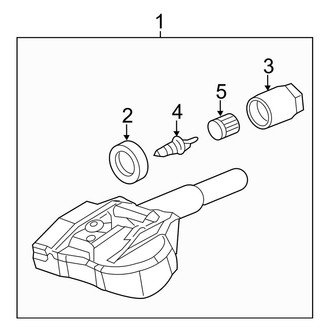 Mazda OE - Electrical - Tire Pressure Monitor Components (Sport / Touring)