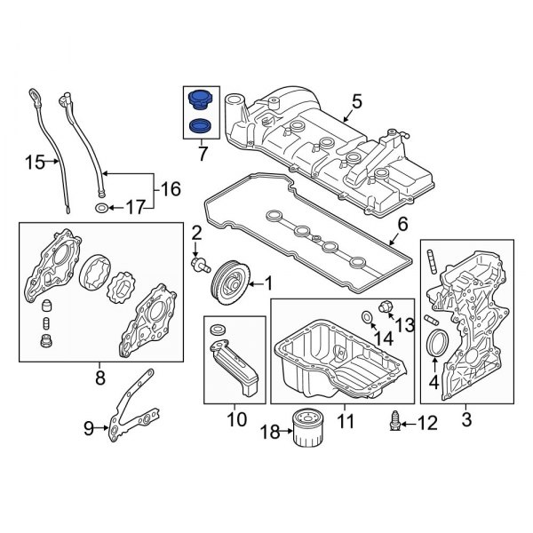 Engine Oil Filler Cap