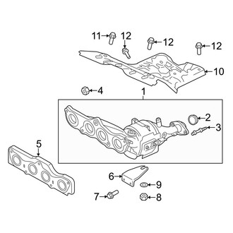 Mazda OE - Exhaust System - Manifold