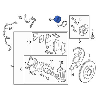 Mazda OE - Front Wheel Bearing