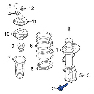 Mazda OE - Suspension Strut Bolt