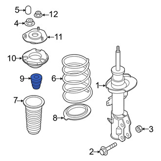 Mazda OE - Front Suspension Strut Bumper