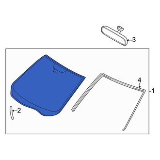 Mazda OE - Front Windshield