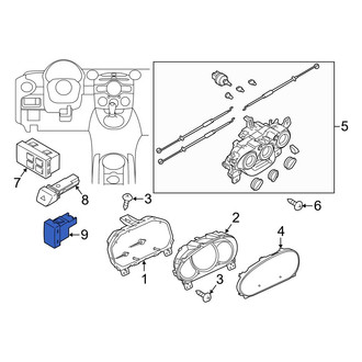 Mazda OE - Instrument Panel Cover