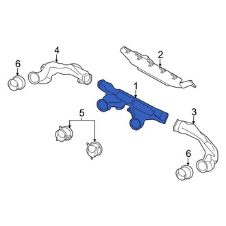 Mazda OE - Center Instrument Panel Air Duct