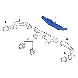 Mazda OE - Instrument Panel Air Duct