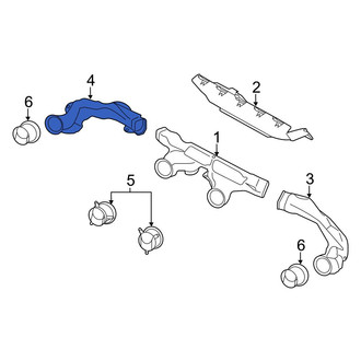 Mazda OE - Left Instrument Panel Air Duct