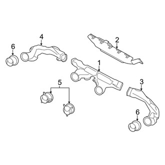 Mazda OE - Instrument Panel - Ducts