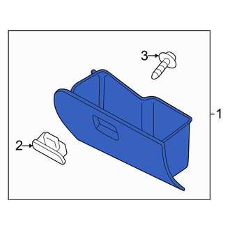 Mazda OE - Front Glove Box