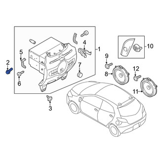 Mazda OE - Radio Bolt