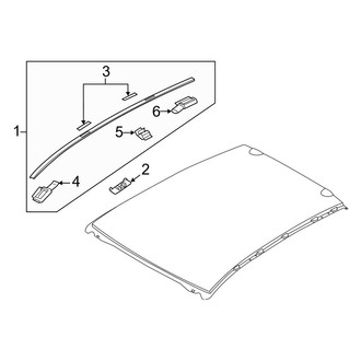Mazda OE - Roof - Exterior Trim