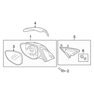 Mazda OE - Front Door - Outside Mirrors