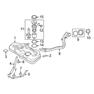 Mazda OE - Fuel System Components (Sport / Touring)
