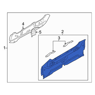 Mazda OE - Rear Outer Rear Body Panel