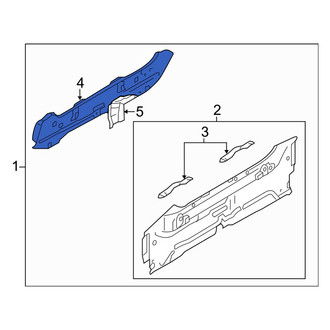 Mazda OE - Rear Inner Rear Body Panel