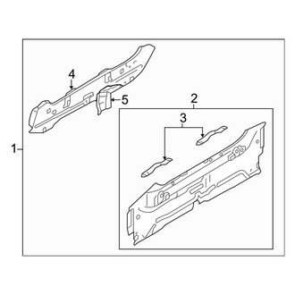Mazda OE - Rear Rear Body Panel