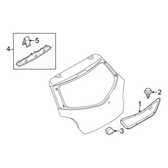 Mazda OE - Lift Gate - Interior Trim