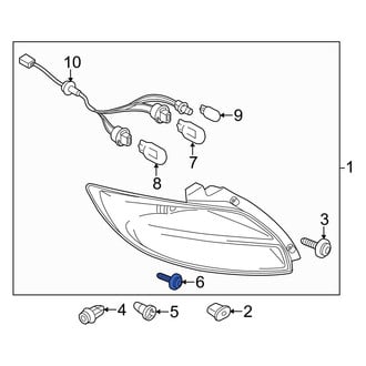 Mazda OE - Tail Light Clip