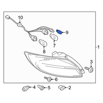 Mazda OE - Rear Back Up Light Bulb