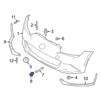 Mazda OE - Front Tow Eye Cap