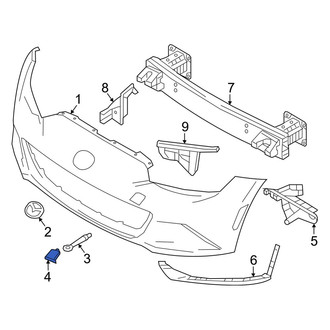 Mazda OE - Front Tow Eye Cap