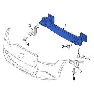 Mazda OE - Front Bumper Impact Bar