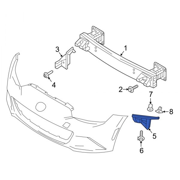 Bumper Cover Bracket