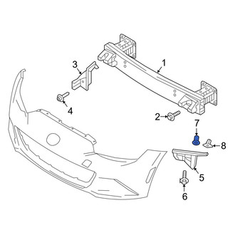 Mazda OE - Bumper Cover Grommet