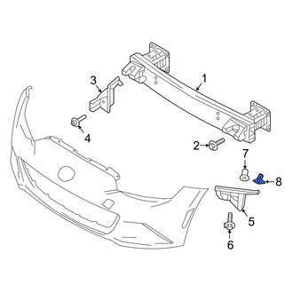 Mazda OE - Bumper Cover Nut