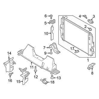 Mazda OE - Cooling - Radiator & Components