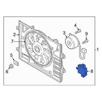Mazda OE - Front Engine Cooling Fan Controller