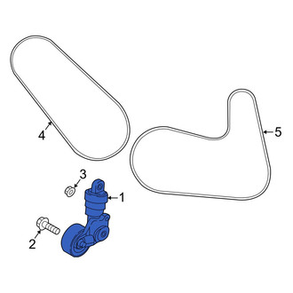 Mazda OE - Accessory Drive Belt Tensioner Assembly