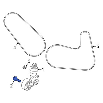 Mazda OE - Belt Tensioner Bolt