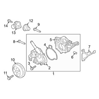 Mazda OE - Cooling - Water Pump