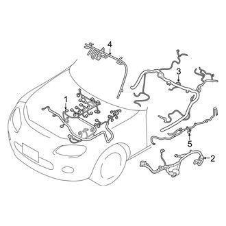 Mazda OE - Electrical - Wiring Harness