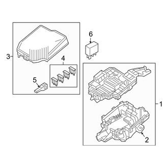 Mazda OE - Electrical - Fuse & Relay (Engine Compartment)