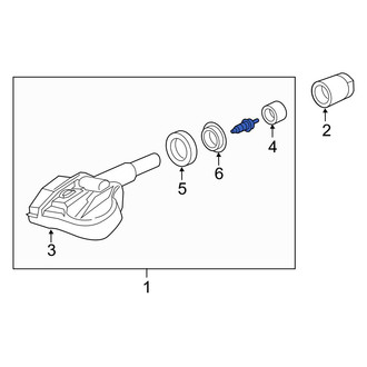Mazda OE - Tire Pressure Monitoring System (TPMS) Sensor