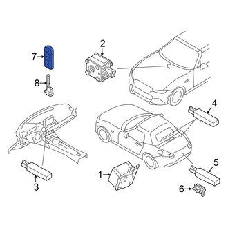 Mazda OE - Keyless Entry Transmitter